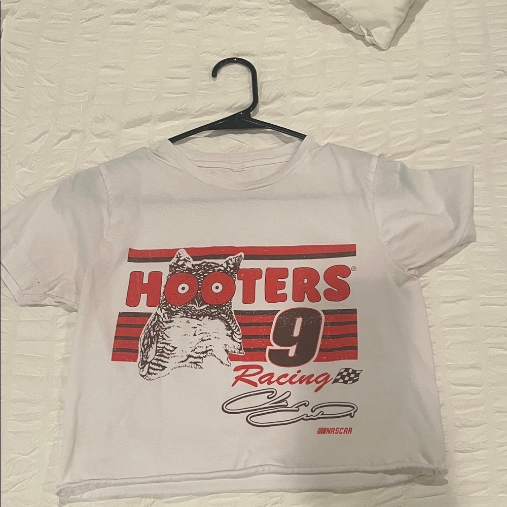 LIKE NEW: vintage Hooters NASCAR shirt